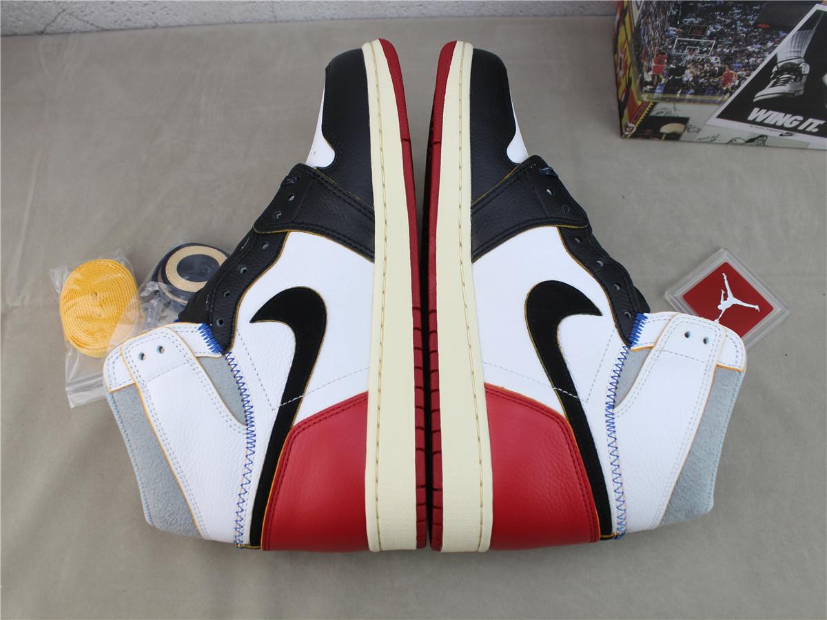 LJR Batch Union LA x Air Jordan 1 Retro High NRG Black Toe  BV1300-106